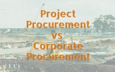 How Does Project Procurement Differ From Corporate Procurement?